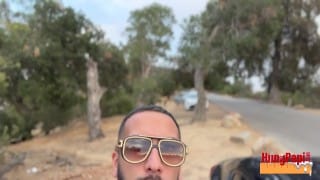 DL Uncut Cholo Sucks off Homie Hiking Monster Cock